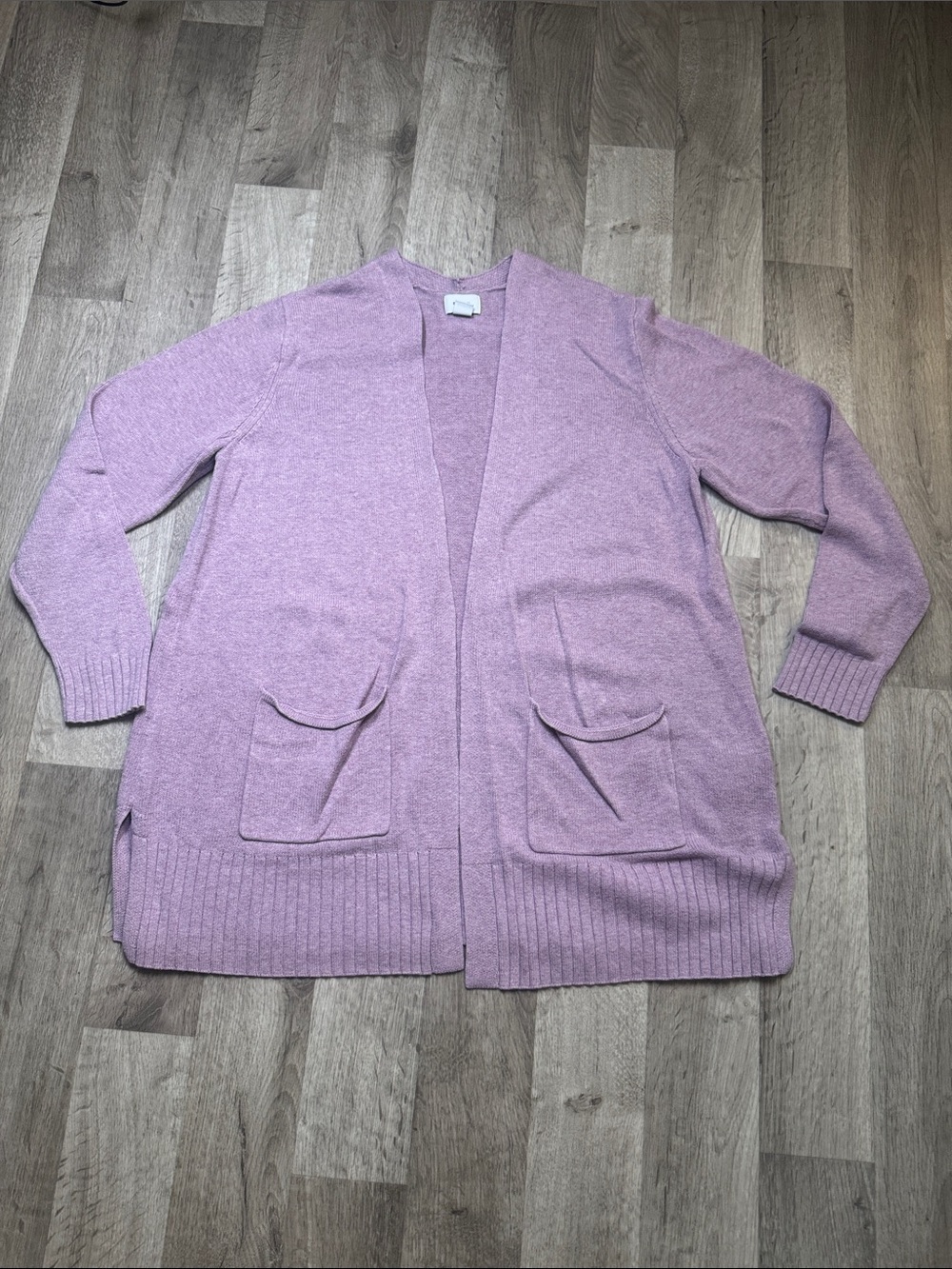 Old Navy - Women's Open-Front Pocket Cardigan Sweater - Lilac